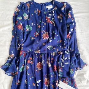 NWT Calvin Klein Floral Dress Size 2
